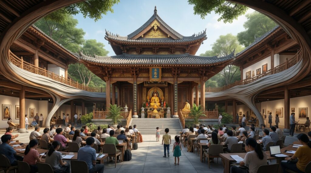 История самых необычных церквей и храмов мира: от пещер до небоскрёбов - иллюстрация