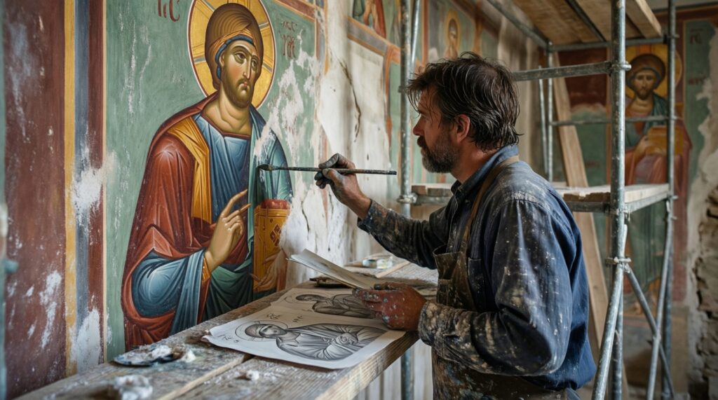 Иконы и фрески: как создавались и что 