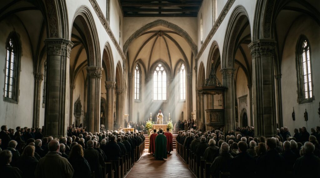 Как менялись храмы разных эпох: от раннего христианства до современности - иллюстрация