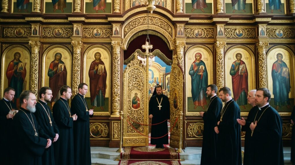 Как устроен православный храм: притвор, неф, алтарь, иконостас и их значение - иллюстрация