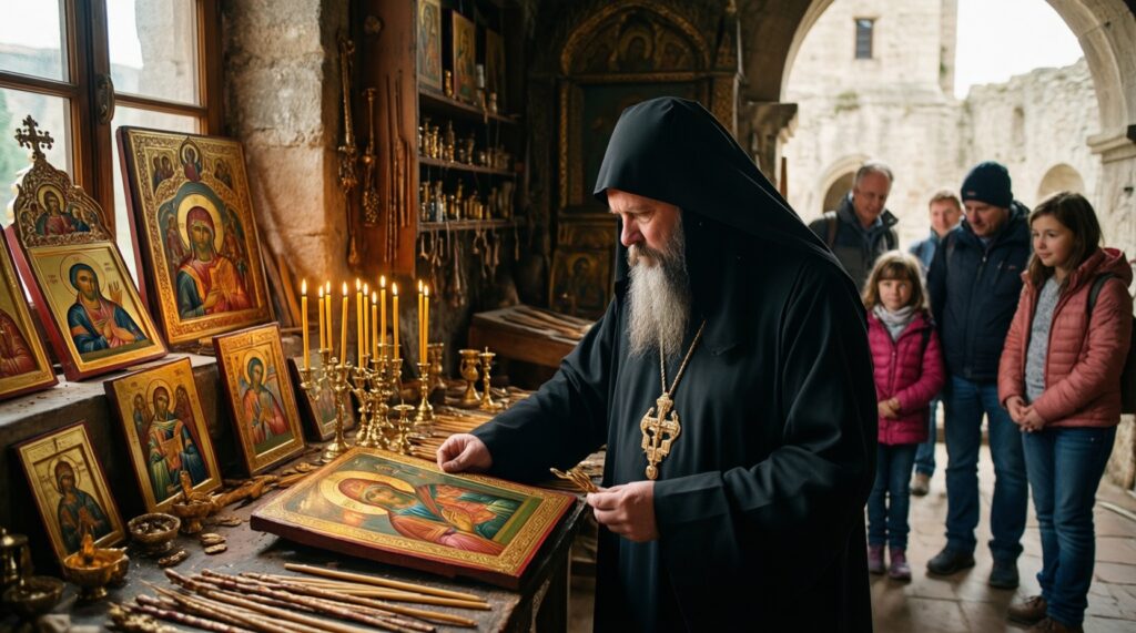 Монастыри и их роль: духовная жизнь, ремёсла, книги и хозяйство - иллюстрация