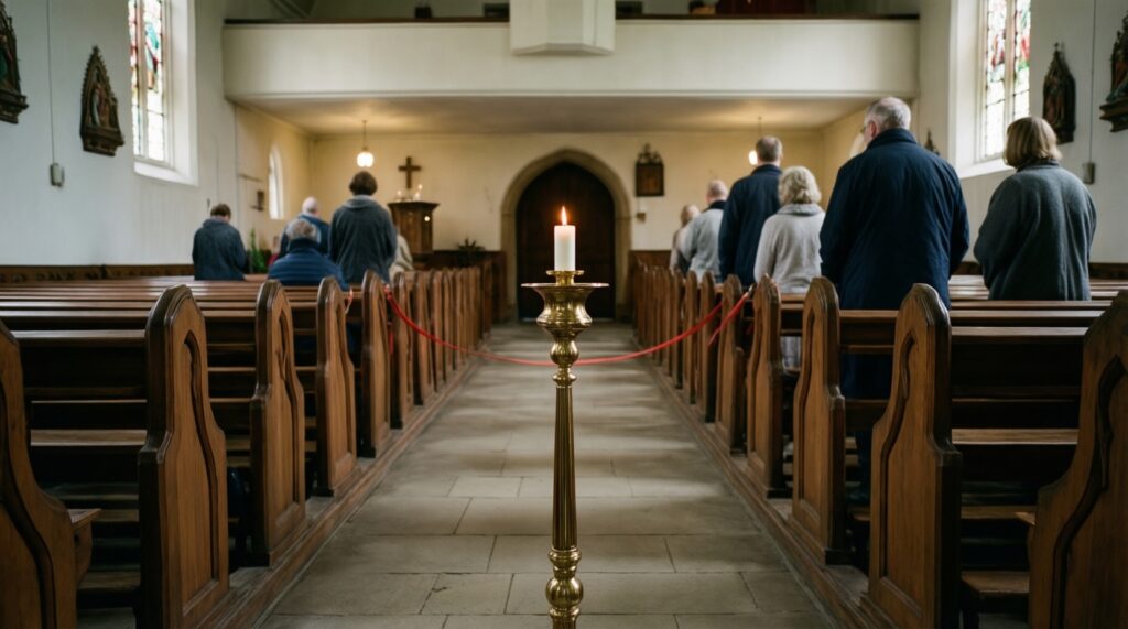 Правила поведения в храме для новичков: одежда, фото, свечи, жесты и этикет - иллюстрация
