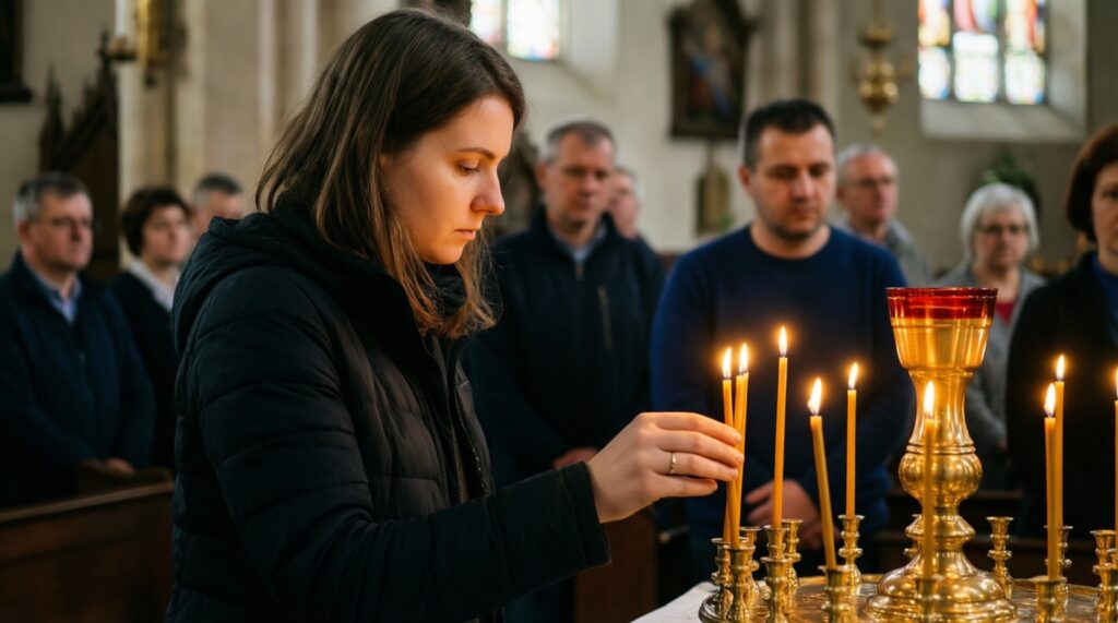 Как вести себя в храме: этикет, дресс-код и распространённые ошибки посетителей - иллюстрация