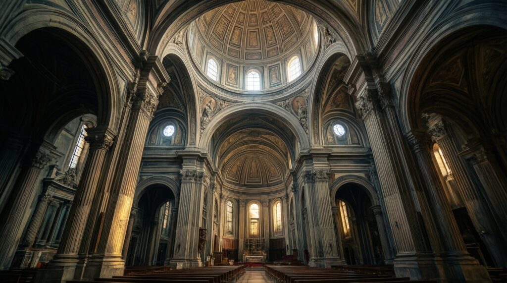 Архитектурные стили храмов: от романики до модерна - иллюстрация