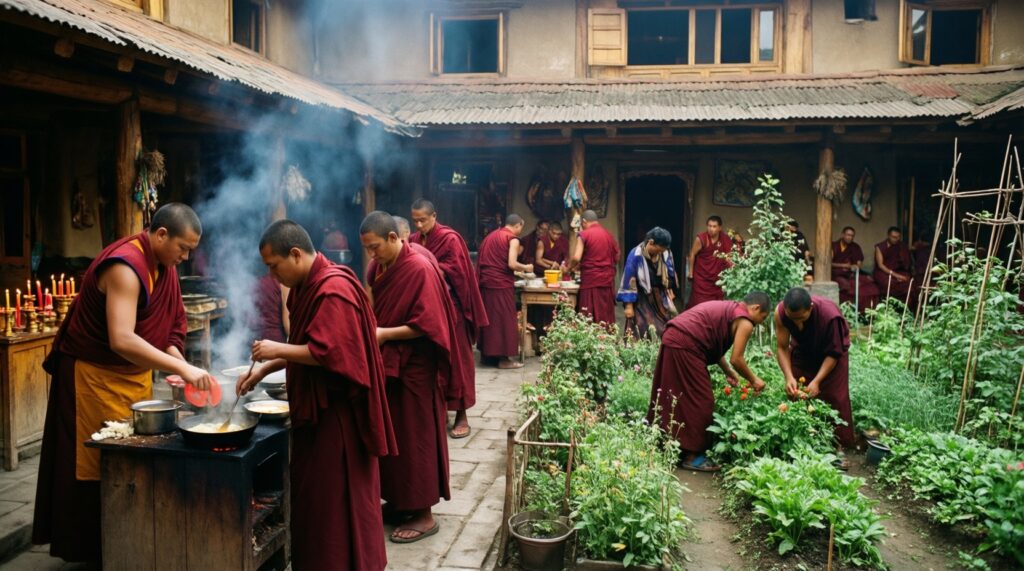 Жизнь монастыря: распорядок дня, традиции и архитектура - иллюстрация