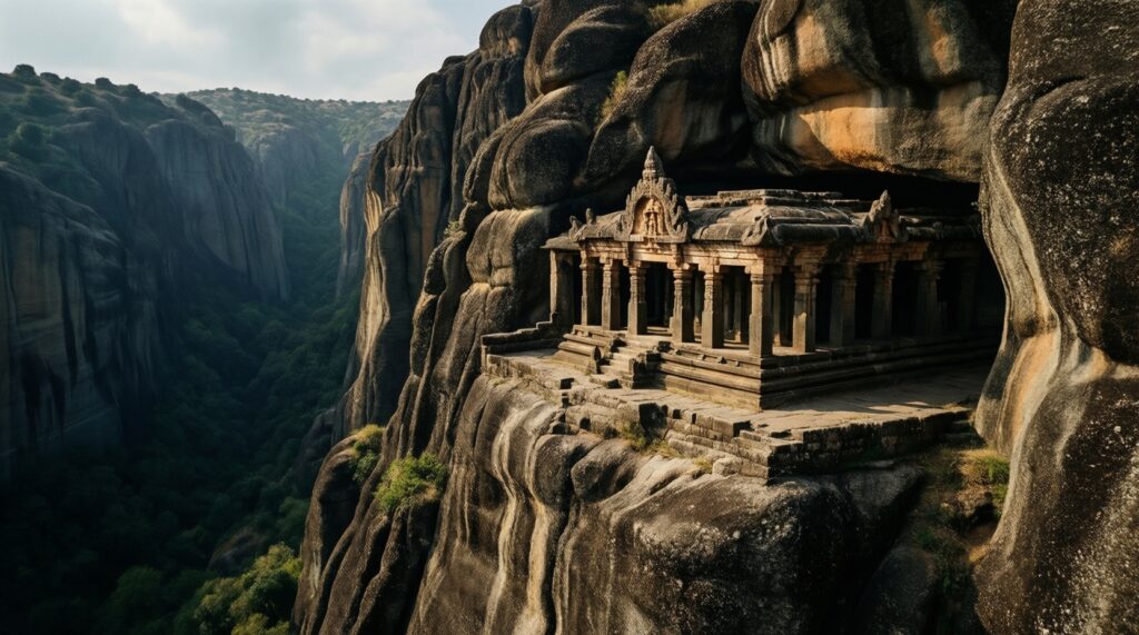 Церкви, построенные в необычных местах: на скалах, островах, в пещерах - иллюстрация