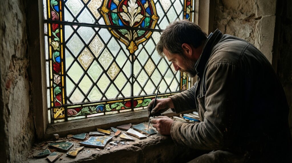 Витражи в храмах: как создают световые истории и что они рассказывают - иллюстрация