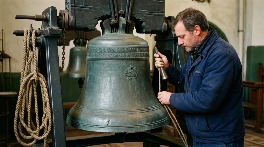 Звон колоколов: как отливают колокола и что означают разные звоны - иллюстрация