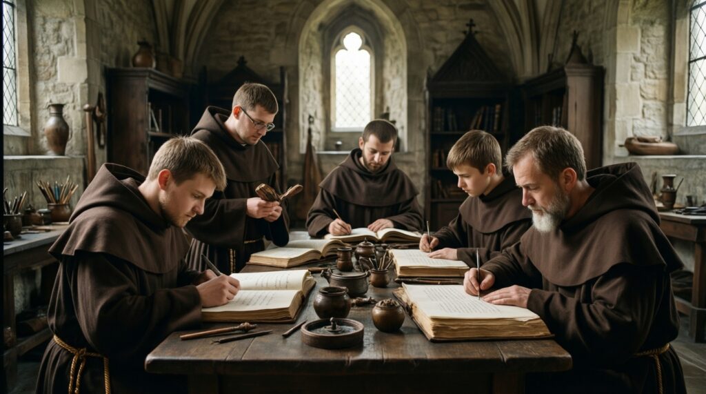 Монастыри и их роль: духовные центры, образование, летописи и хозяйство - иллюстрация