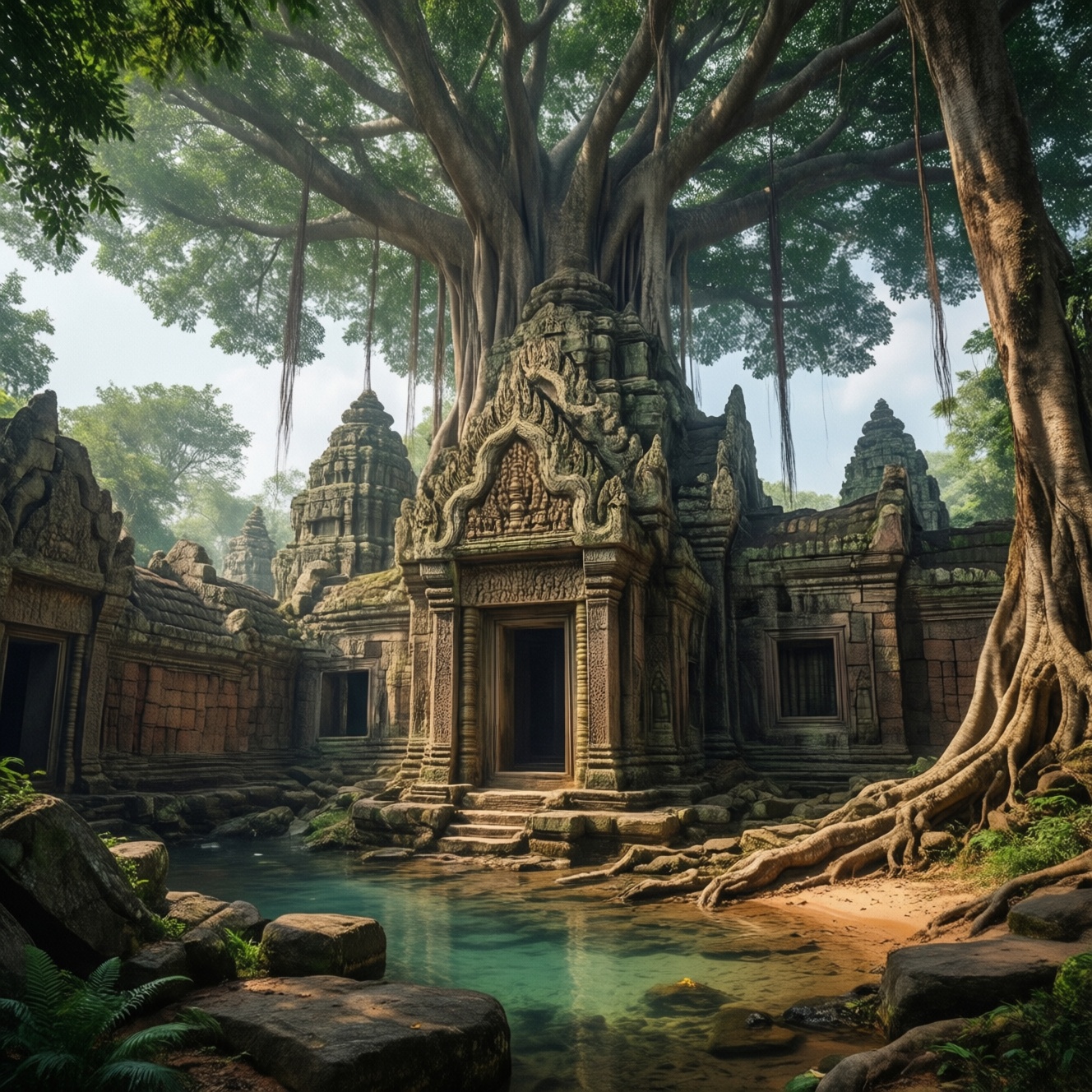 Самые необычные храмы мира: подземные, скальные, на воде и на деревьях